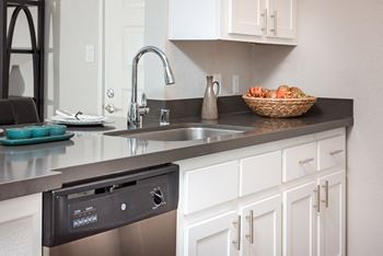 Sink with faucet